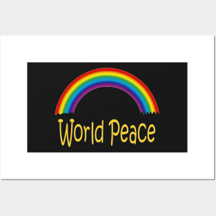 World Peace Rainbow - Good Vibrations Posters and Art